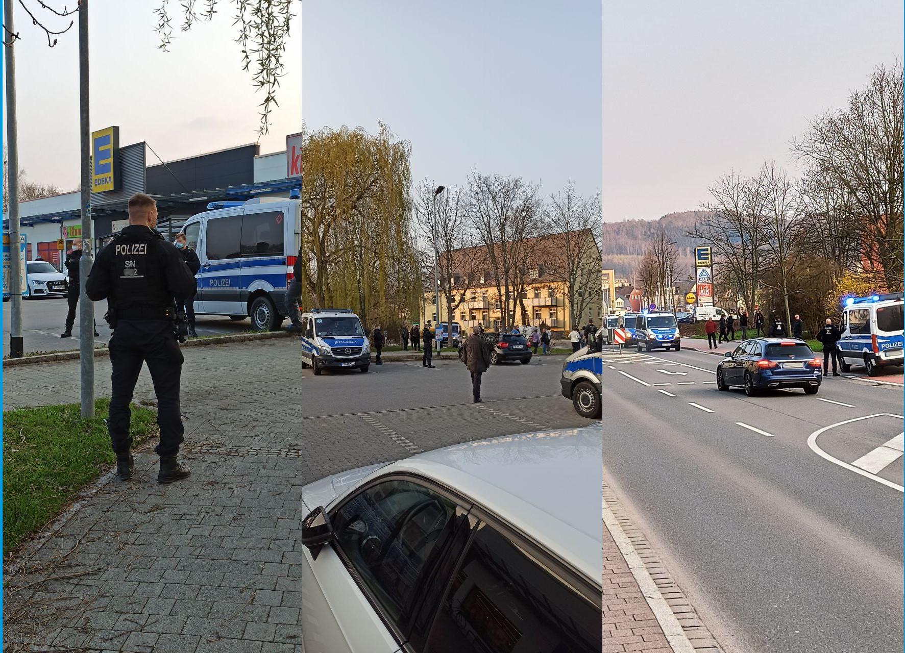 Polizeieinsatz in Flöha
